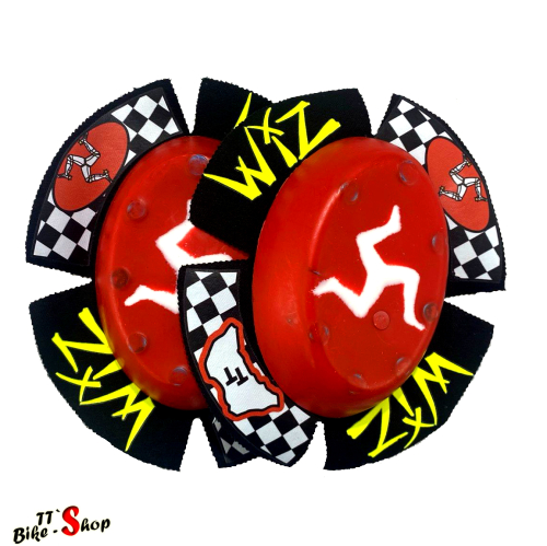 Wiz Isle of Man in red - Sparky, Graffix